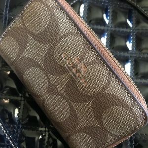 Coach mini wallet